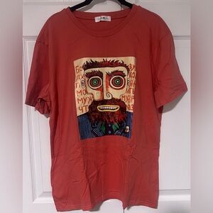 Men's CharmkpR Graphic Tee in Dark Pink